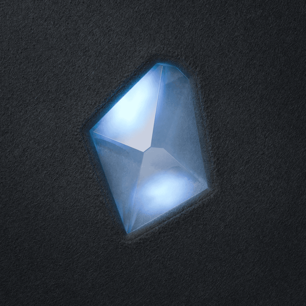 The blue Moonstone gemstone icon